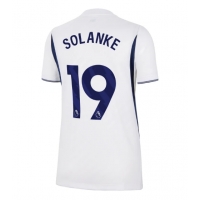 Camiseta Tottenham Hotspur Dominic Solanke #19 Primera Equipación Replica 2026-27 para mujer mangas cortas